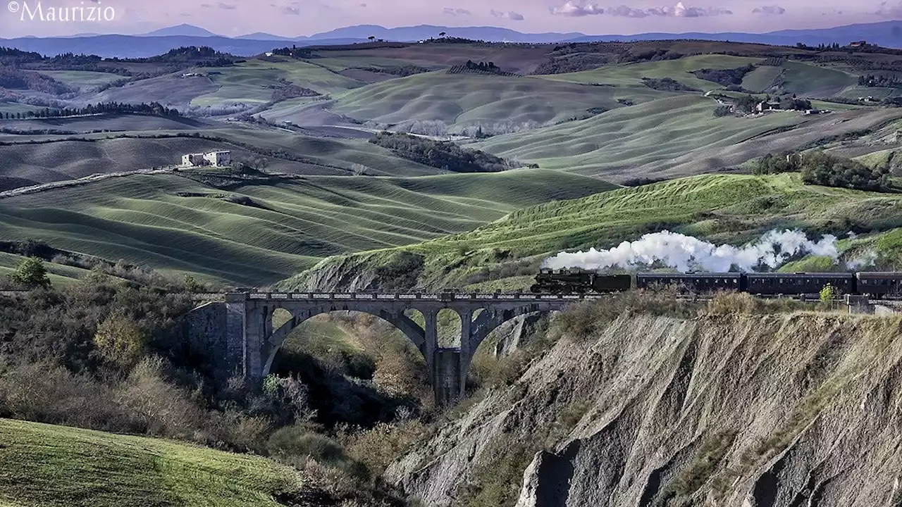 In Toscana sul «treno del tartufo» tra i borghi della Val d'Orcia