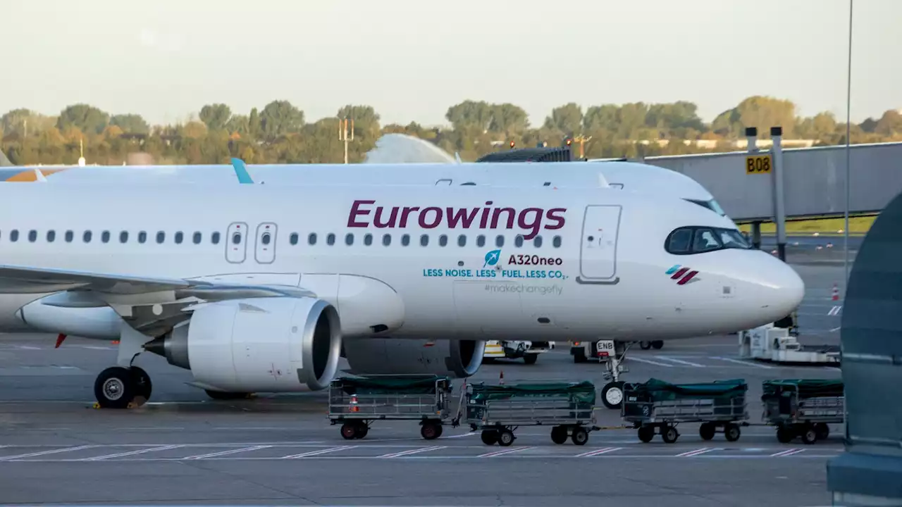 Streik bei Eurowings: Erneut jeder zweite Flug gestrichen