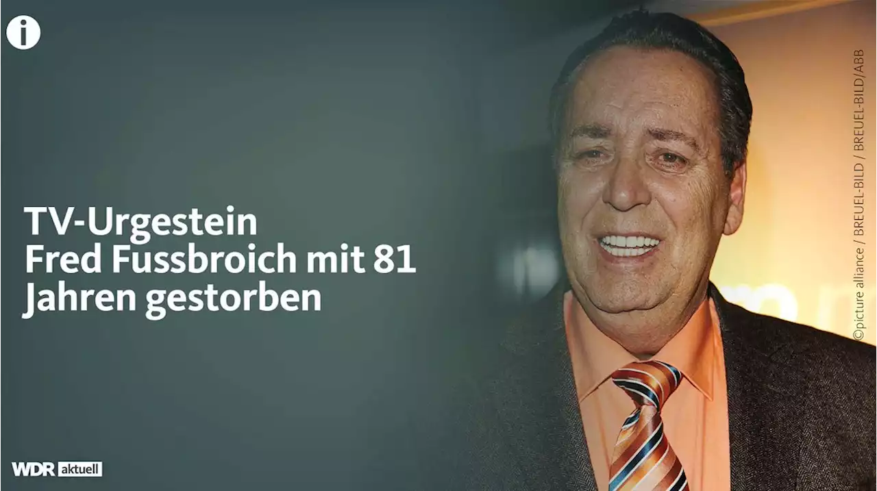 Fred Fussbroich gestorben