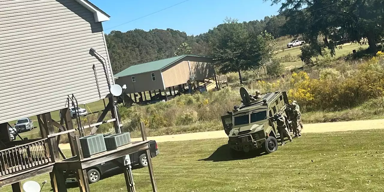 Large police presence reported at Lowndes County home