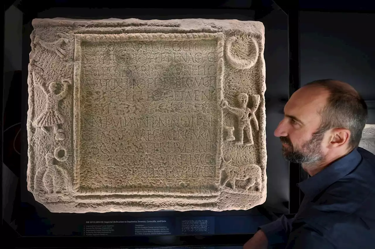 One of longest Roman inscriptions ever dug up in UK goes on display for first time in 1,700 years