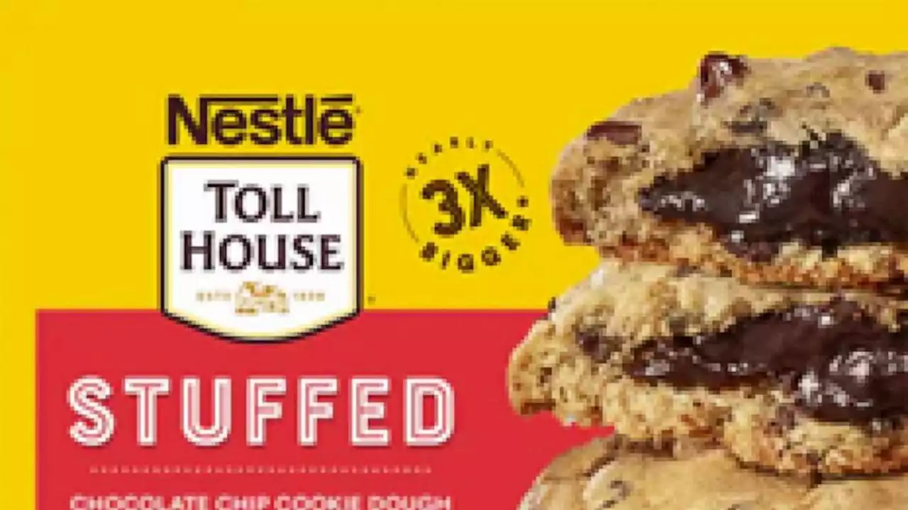 Nestle Toll House stuffed chocolate chip cookie dough recalled