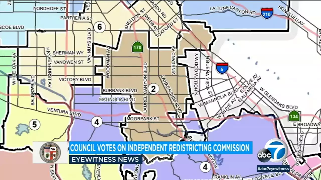 LA City Council backs putting independent redistricting commission on ballot