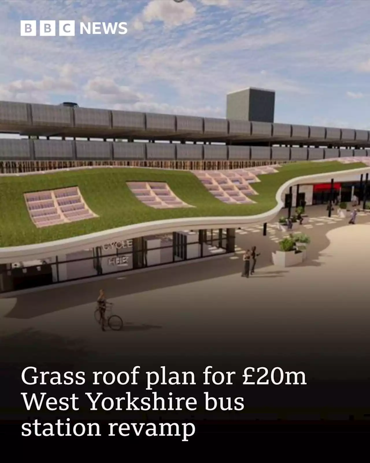 Huddersfield: Grass roof plan for £20m bus station revamp