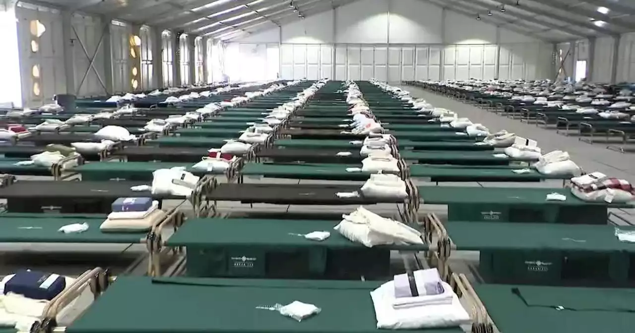 New York City to open giant tent shelter for migrants being bused in from southern border states