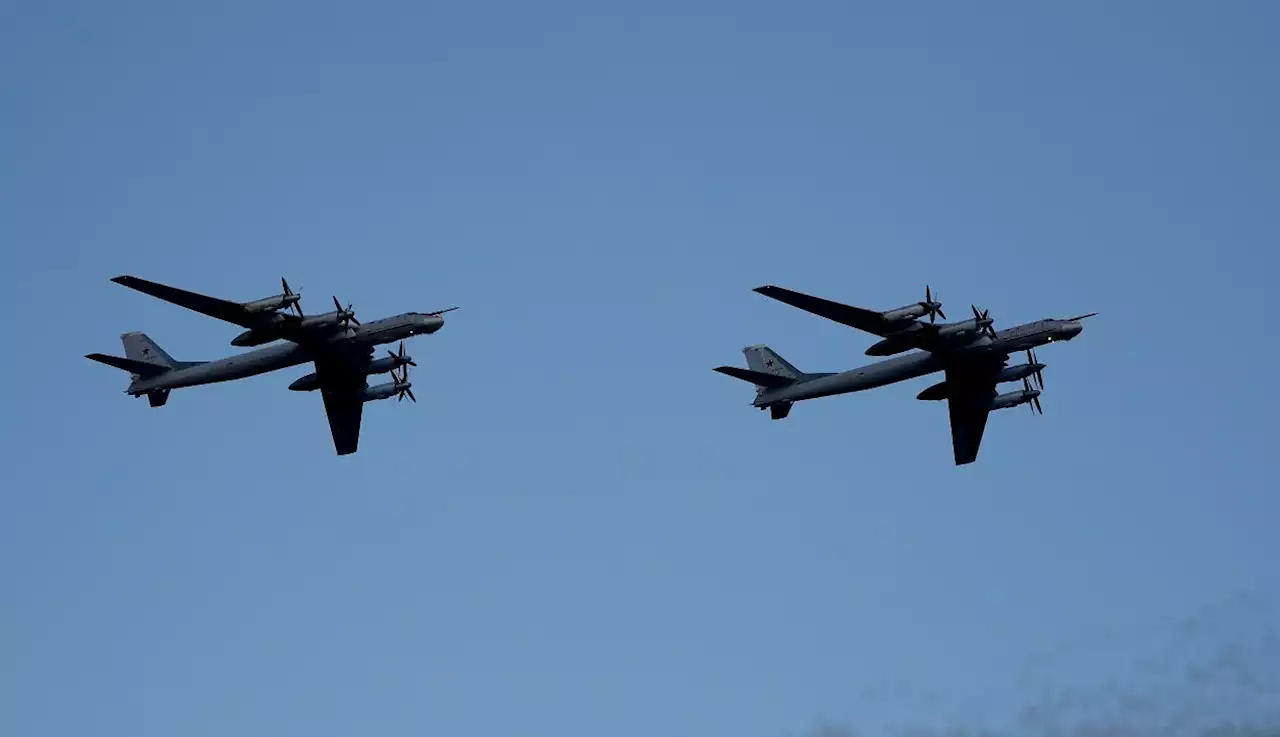 Air Force warplanes intercept a pair of Russian bombers near Alaska