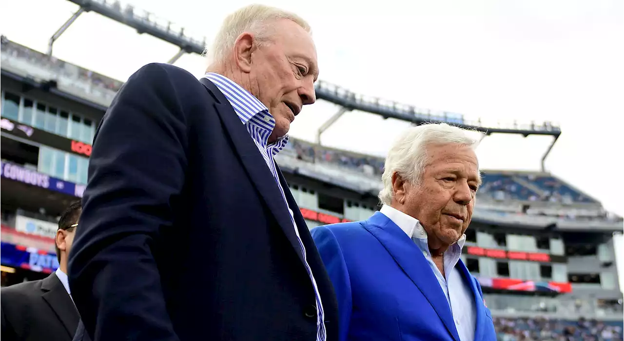 Cowboys' Jerry Jones, Patriots' Robert Kraft got into heated argument during NFL fall meetings: report