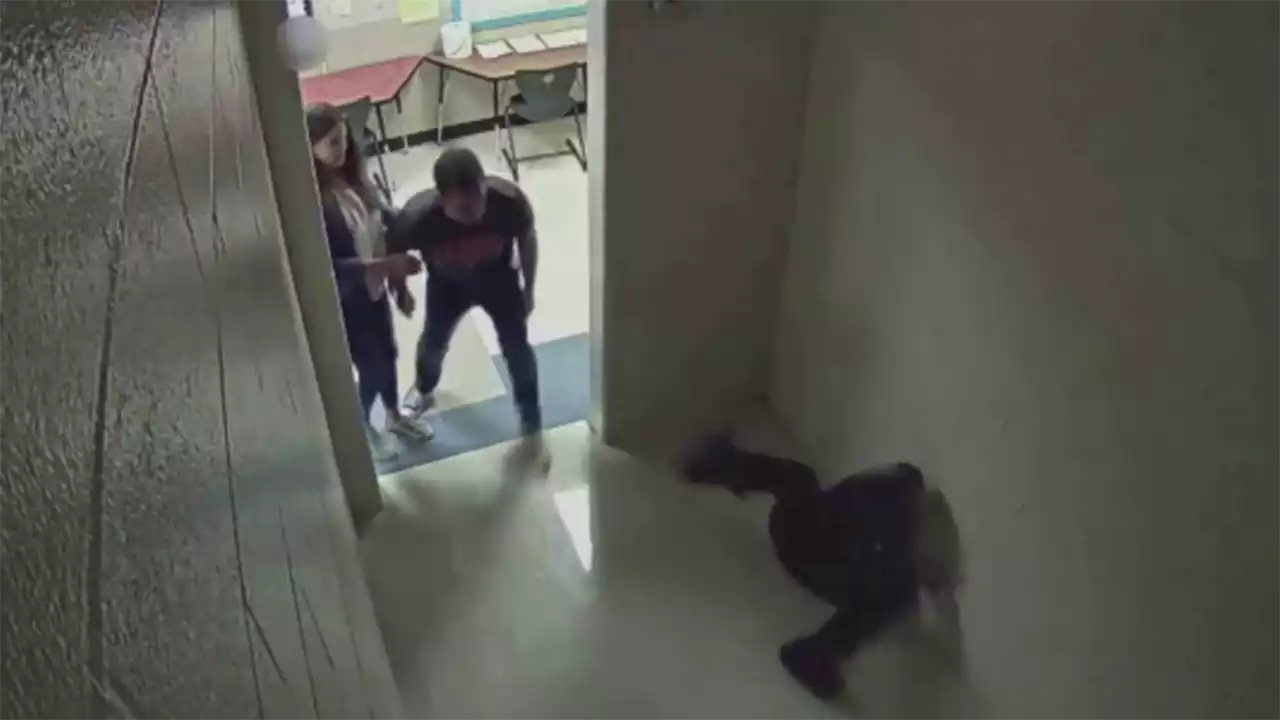 Texas school administrator appears to throw 14-year-old boy into wall