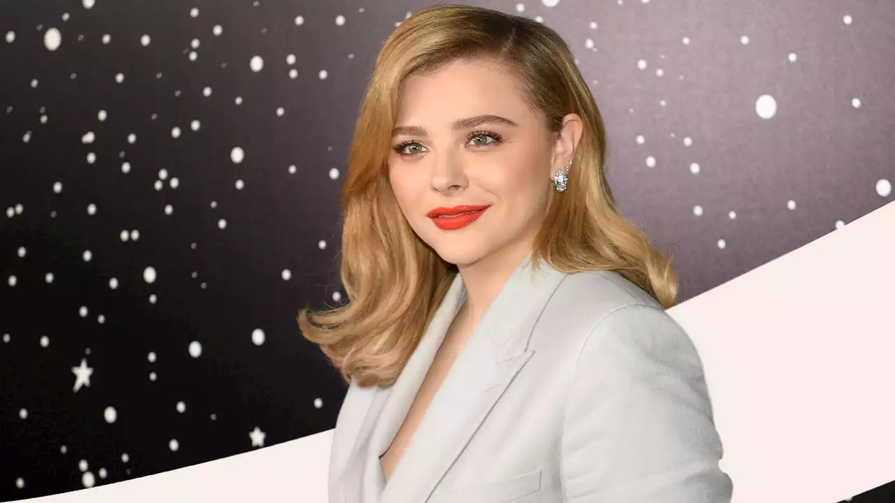 Chloë Grace Moretz wore a completely sheer skirt with a surprising twist