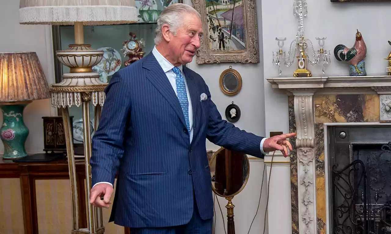 King Charles' grand rooms at Clarence House which remain out of bounds