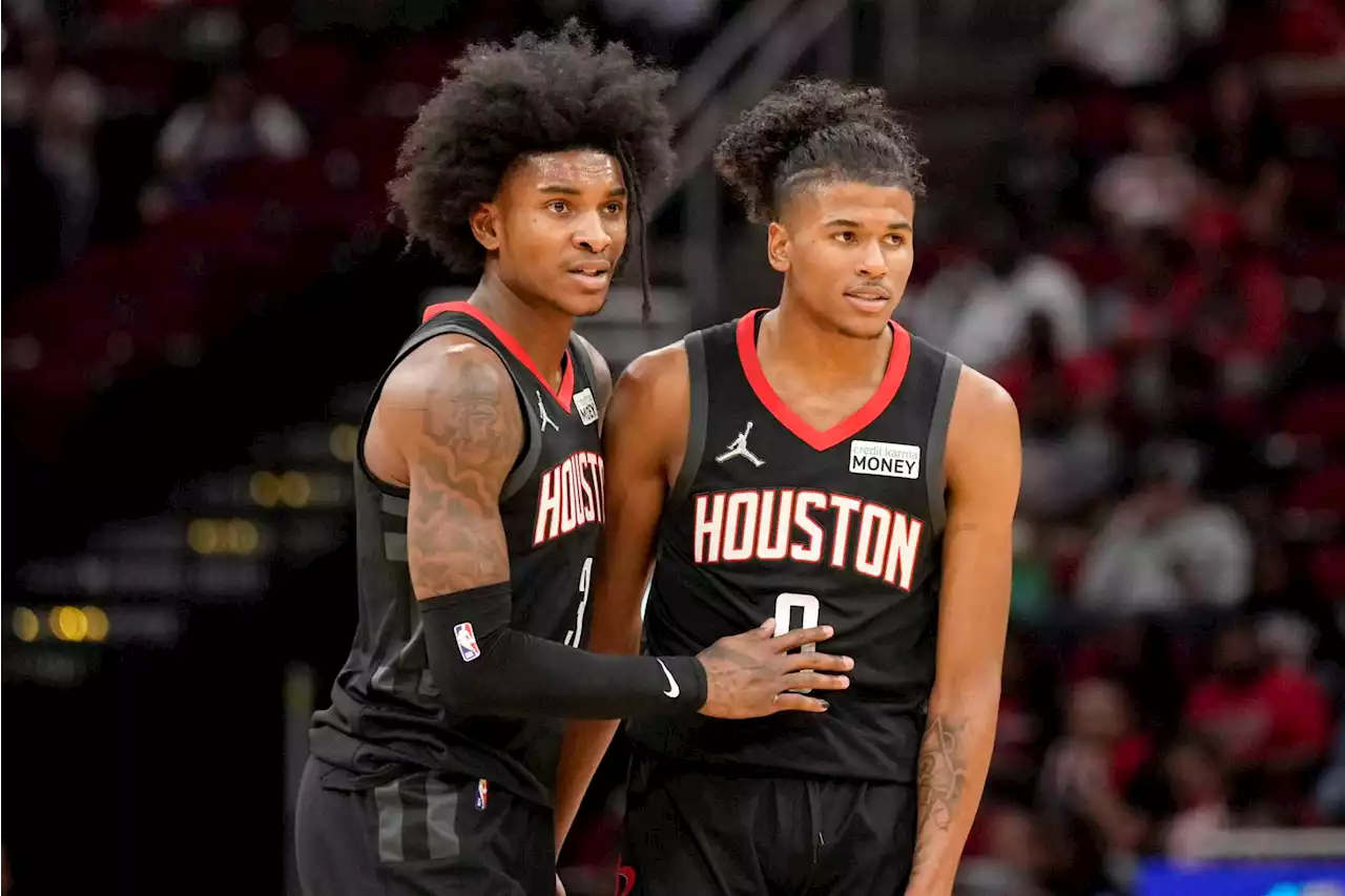 Rockets' Jalen Green, Kevin Porter Jr. confident going against NBA's best backcourts