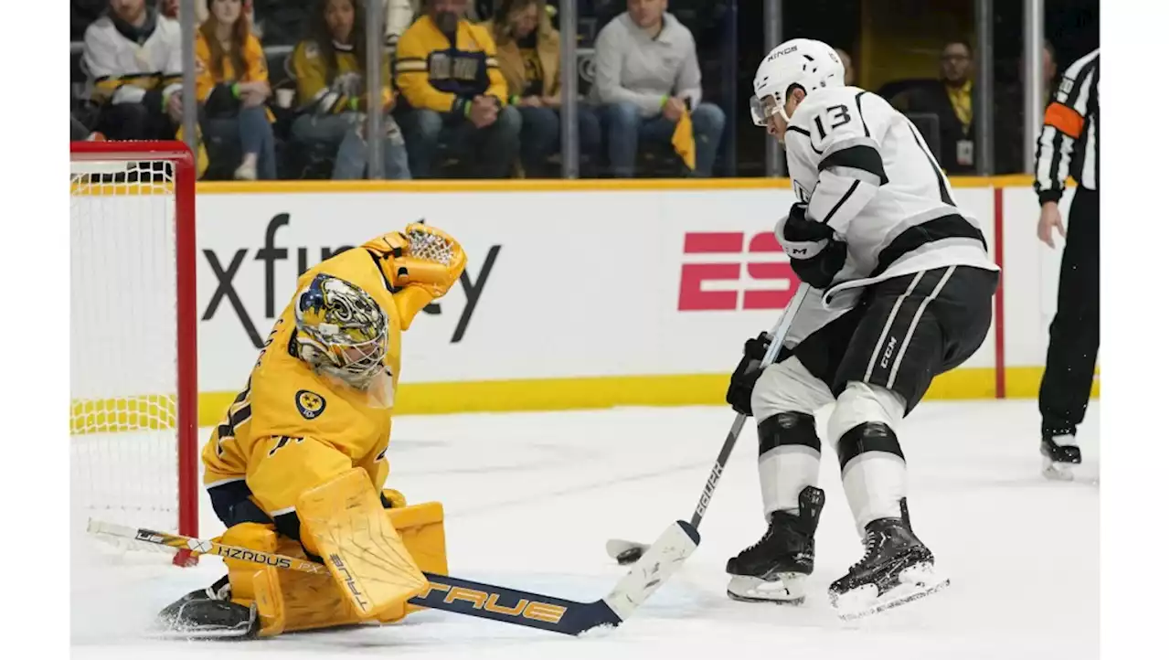 Kings top Predators in shootout for 3rd straight win