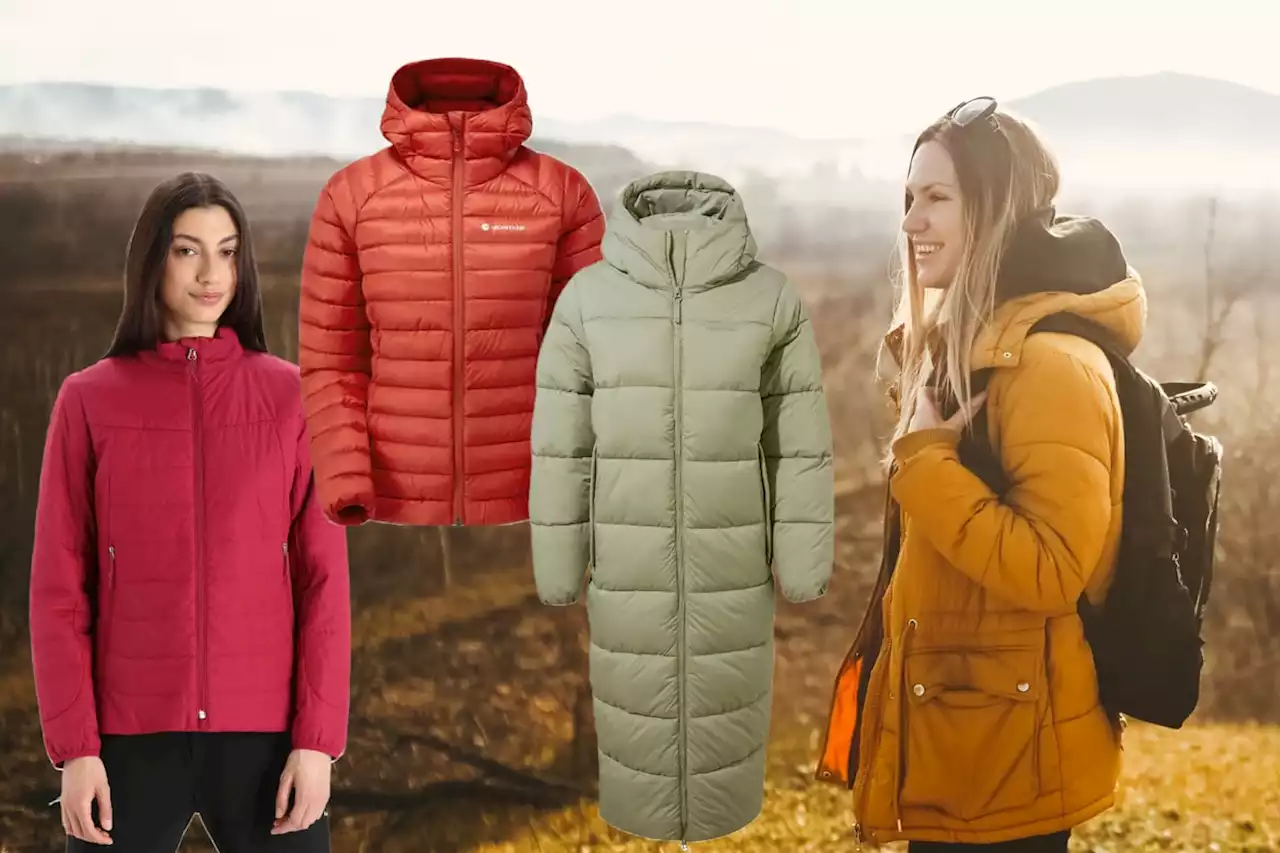 Best women’s puffer down coats: insulated coats from Craghoppers, Mountain Warehouse