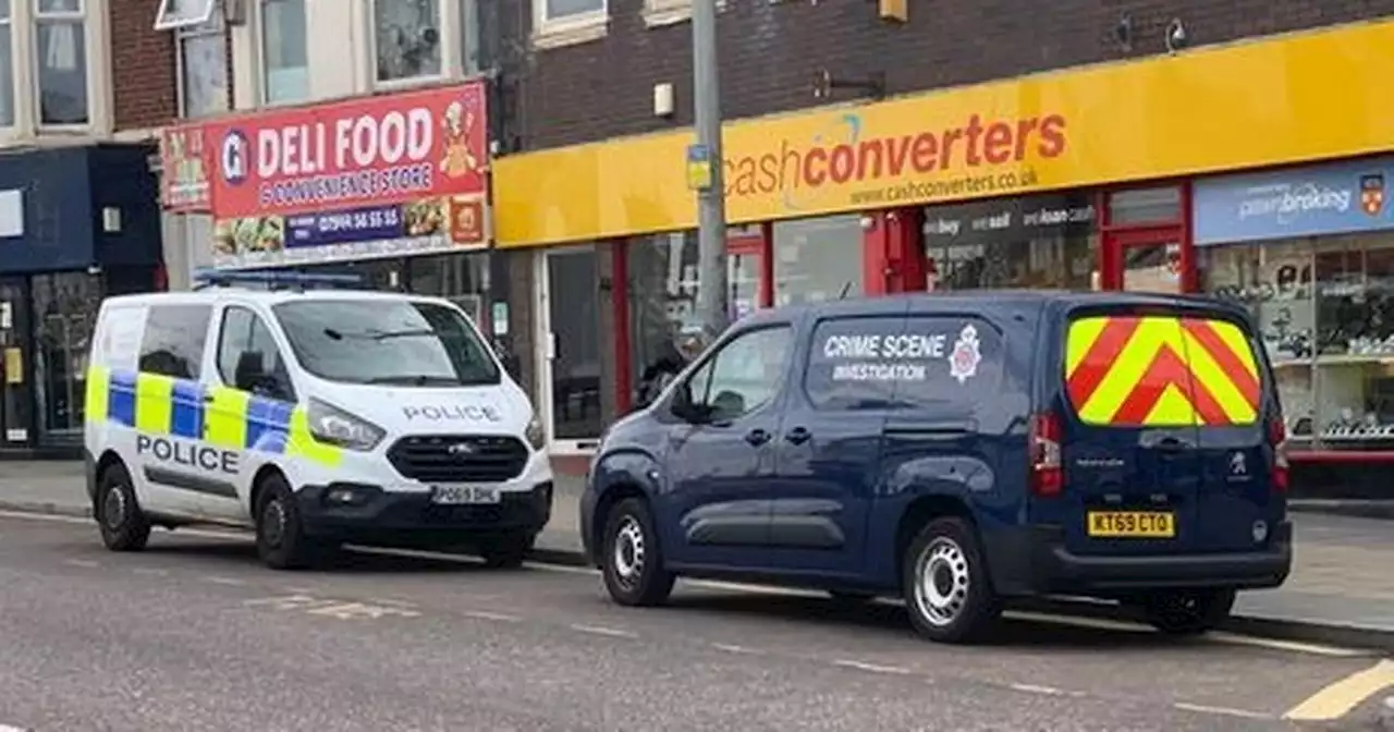 Police swarm Cash Convertors in Blackpool after armed robbery