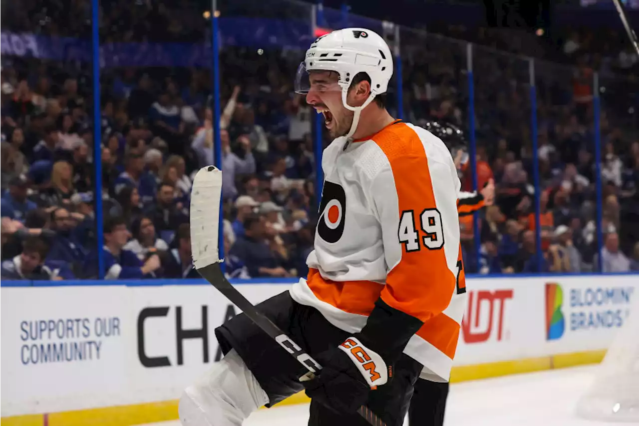 Flyers Beat Lightning 3-2 for 3rd Straight Comeback Victory