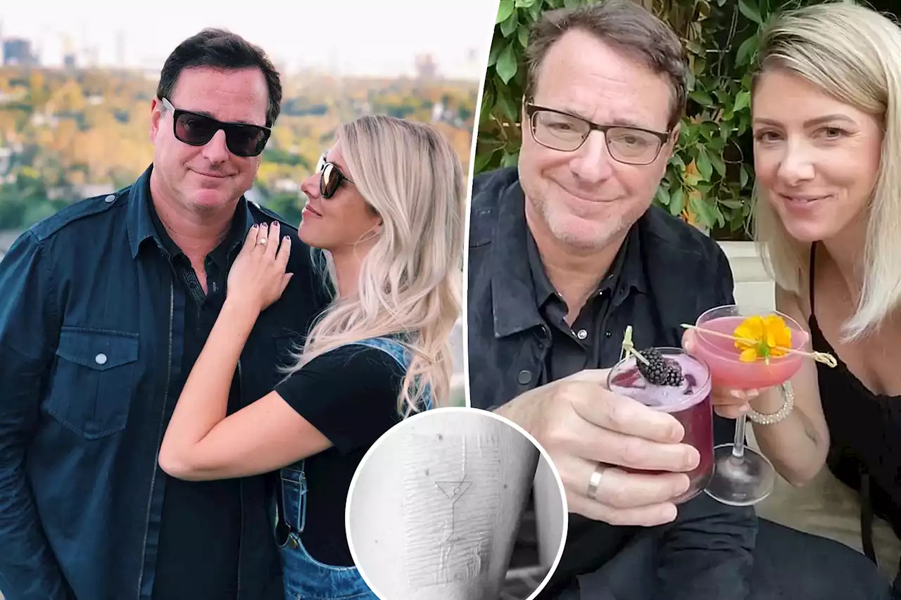 Kelly Rizzo honors late husband Bob Saget with martini tattoo