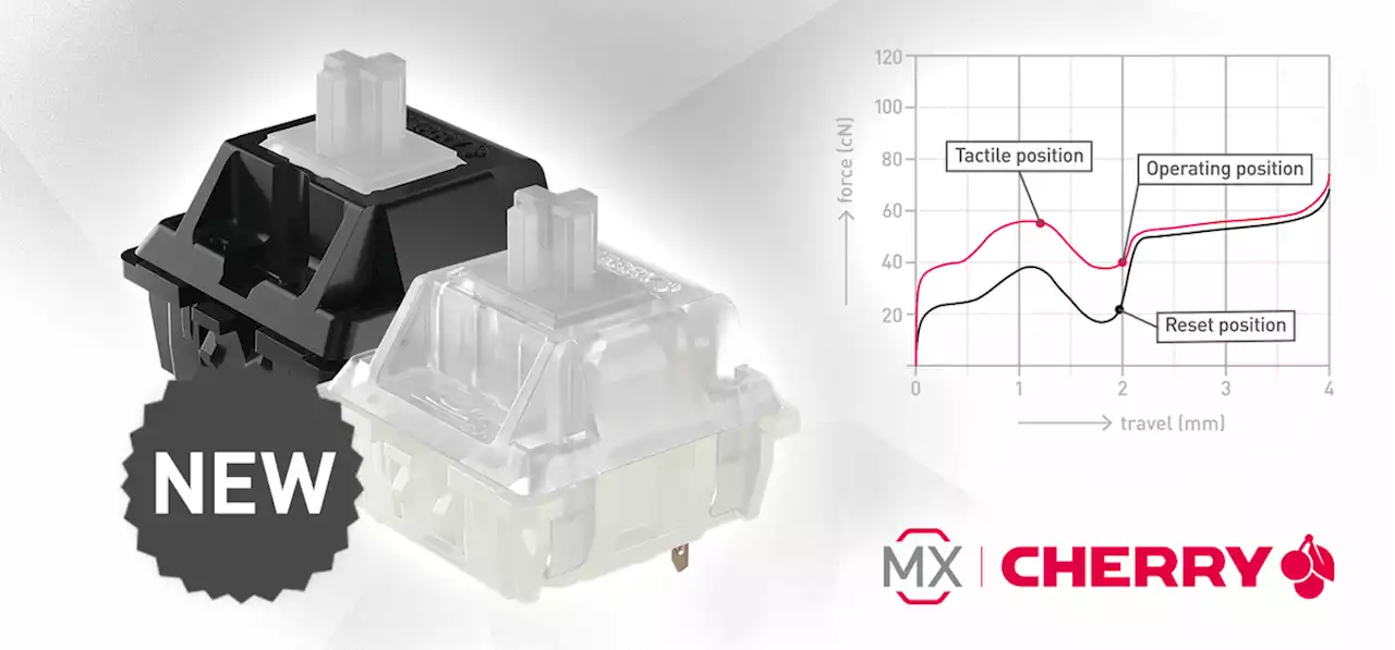 Mechanische Tastatur-Switches: Cherry MX macht Schalter-Mod 'Ergo Clear' offiziell