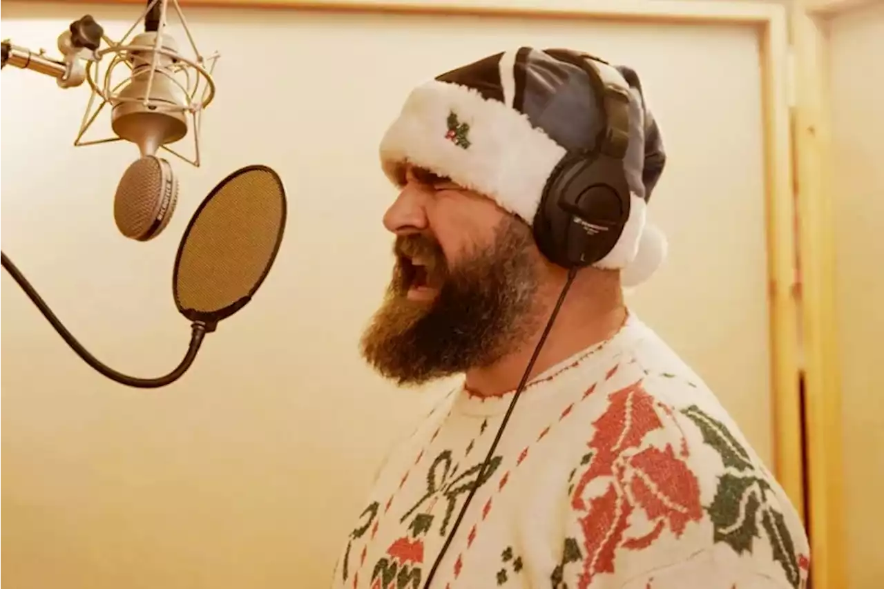 Fly, Santa, Fly! Eagles Jason Kelce, Jordan Mailata, and Lane Johnson to release ‘A Philly Special Christmas’ album.