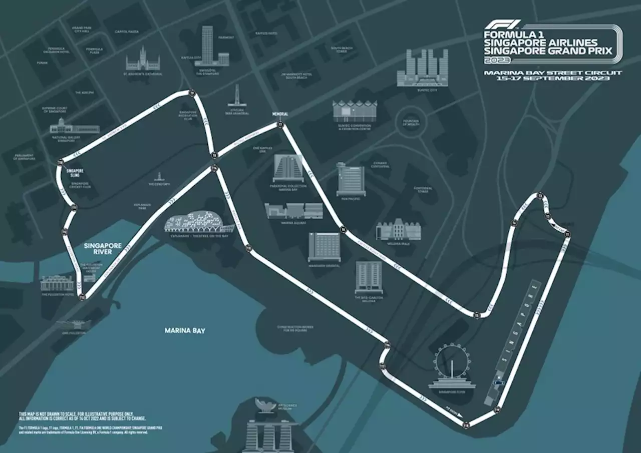 Confirmed: Track changes to be made to the Marina Bay Circuit