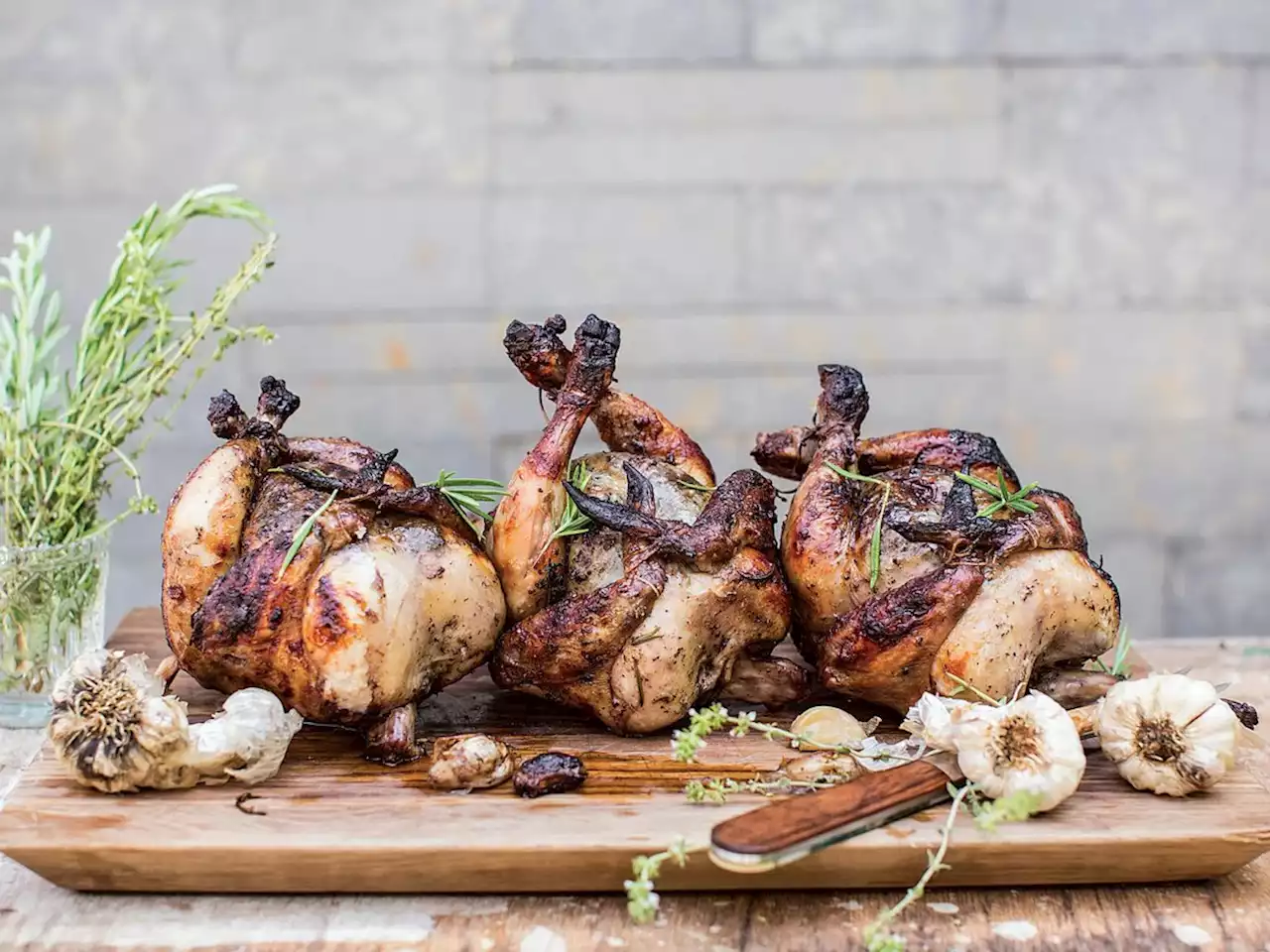 Sumac Roast Chicken with Lemon and Garlic