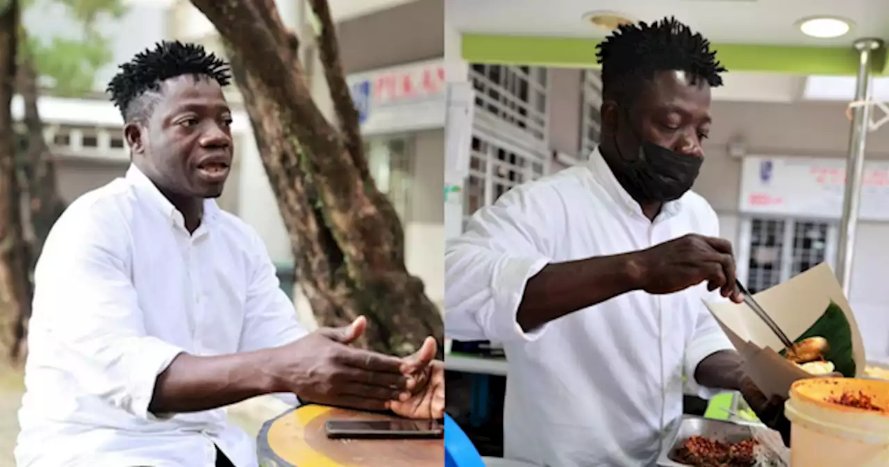 Former Nigerian Premier League Club Coach Is Now A Popular Nasi Lemak Vendor At UM