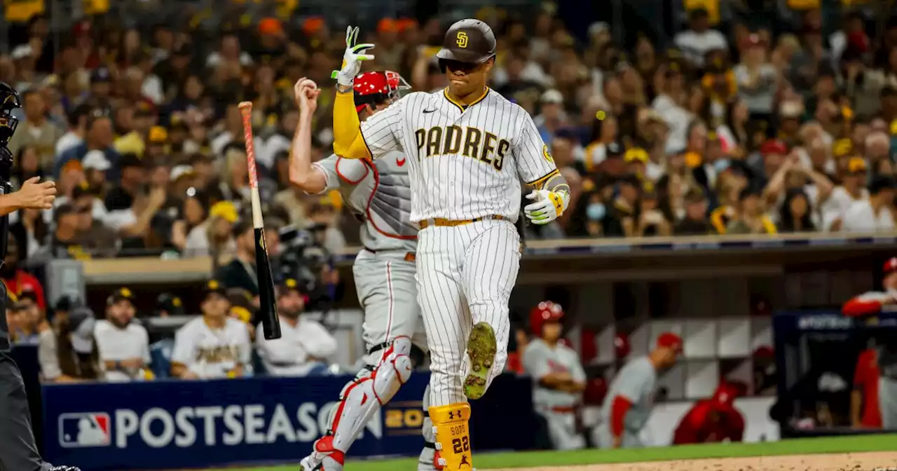 Padres held to one hit, lose Game 1 of NLCS to Phillies