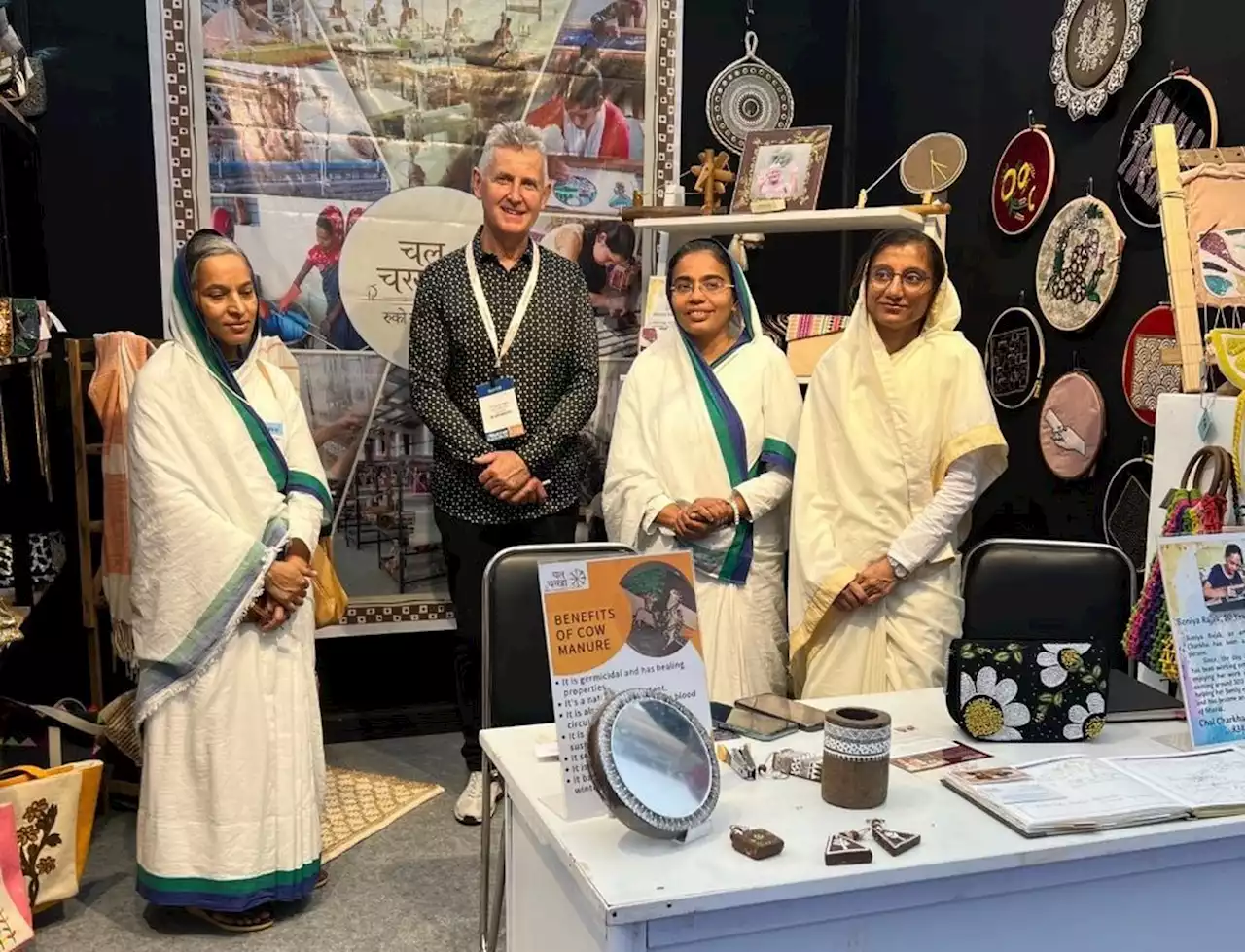 Shropshire businessman finds 'strangest' recycled art during fact-finding mission to India