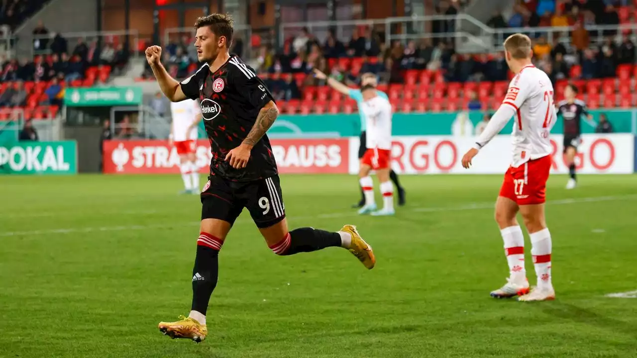 Zweite Runde im DFB-Pokal: Düsseldorf macht gegen Regensburg früh alles klar