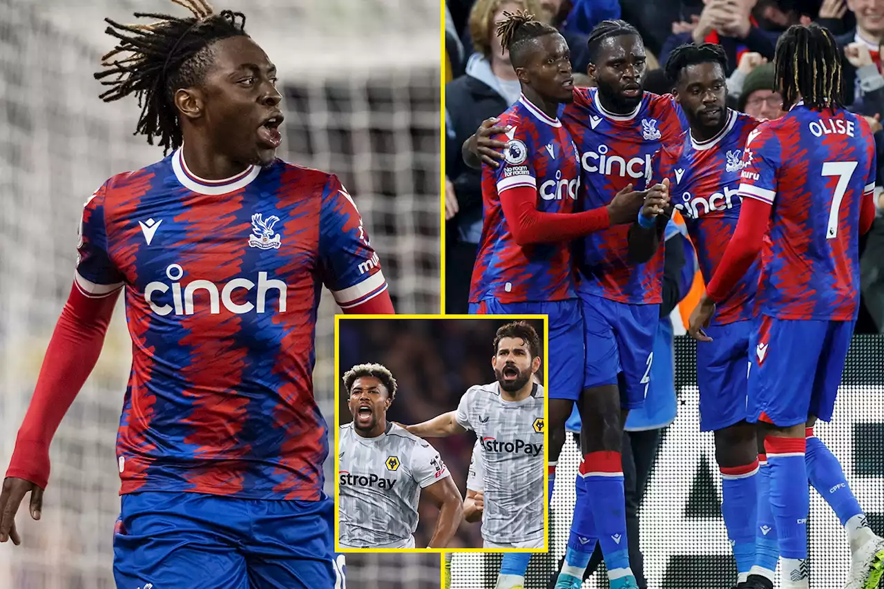 Crystal Palace up to 10th as Eze and Zaha cancel out Traore's opener for Wolves