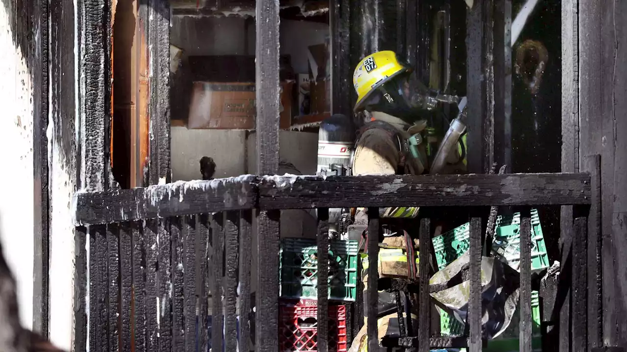 Photos: Two-alarm apartment fire in midtown Tucson displaces 6 people