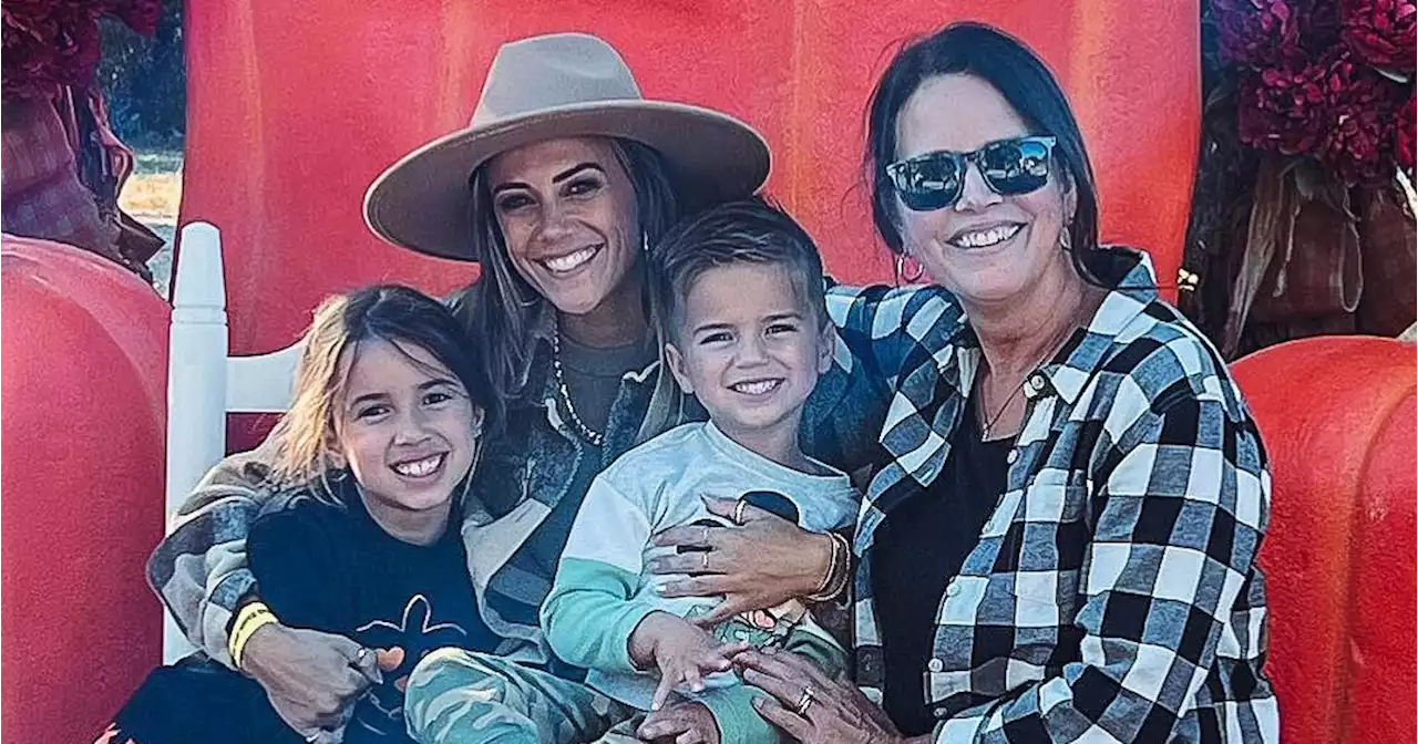 Spooky Season! Jana Kramer Visits the Pumpkin Patch With 2 Kids