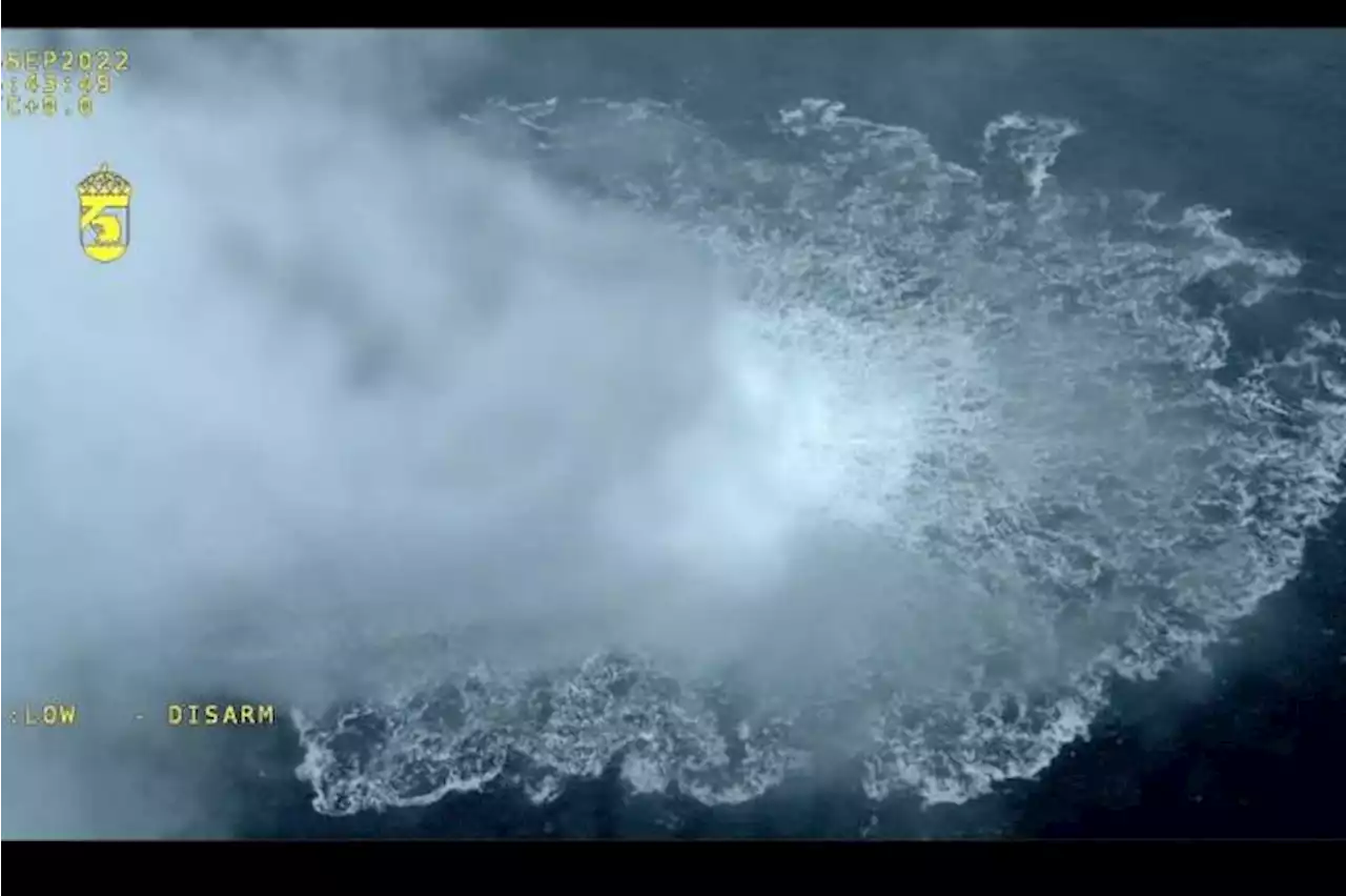 Vídeo: Explosões no Nord Stream destruíram ao menos 50 metros do gasoduto