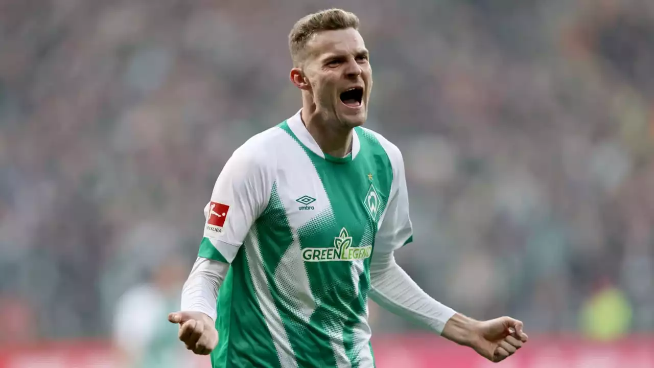 Werder Bremen: Stürmer Marvin Ducksch nach Tor-Krise jetzt Vorlagen-Riese