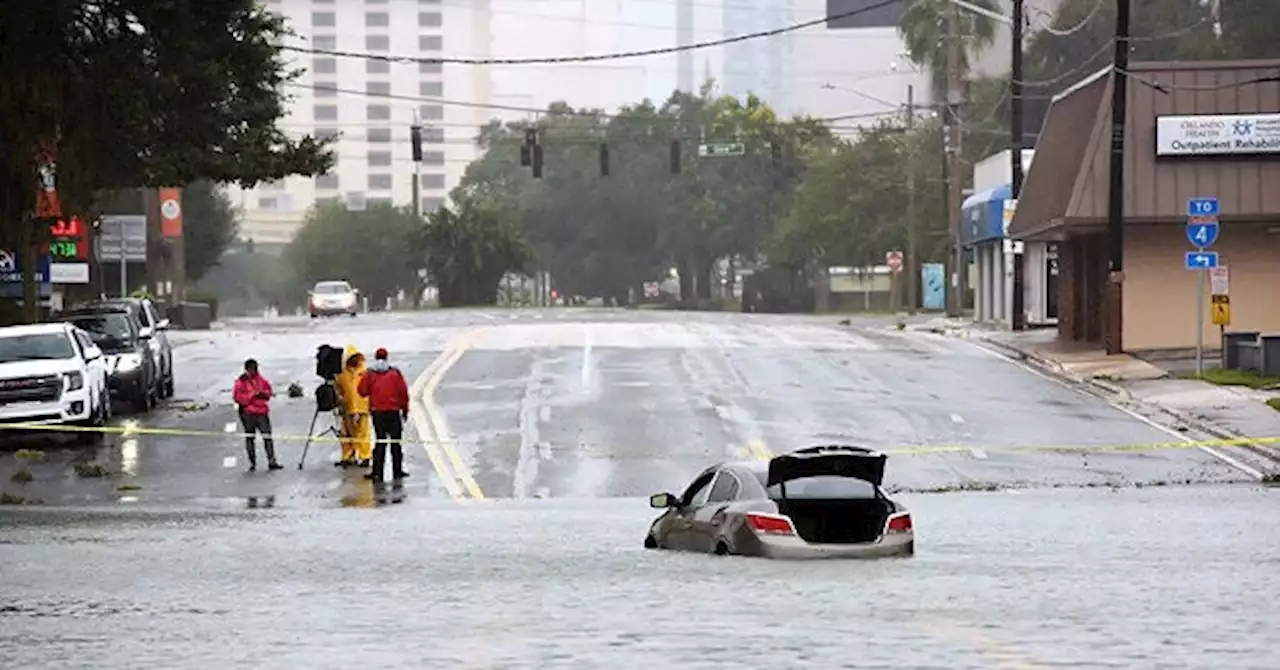 Orlando Reporter Saves Nurse Trapped in Car During Hurricane Ian