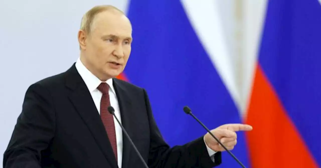 Vladimir Putin Vows Destruction of 'Satanic' West in Ukraine Annexation Rant