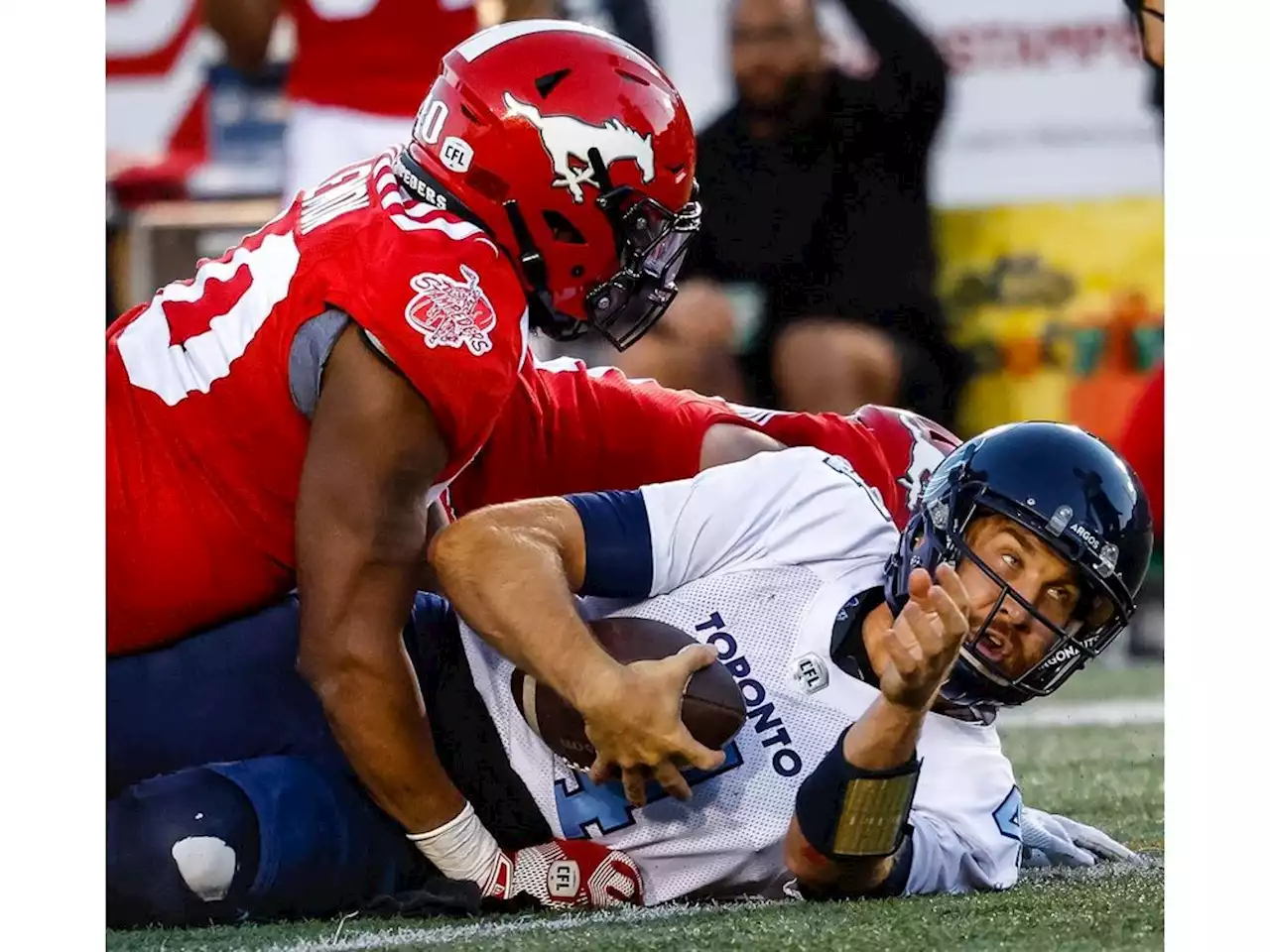 Stampeders defence dominant in win against Argos