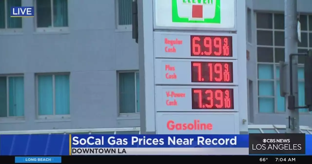 Southern California gas prices are hitting record-highs