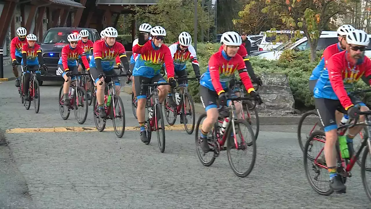 Tour de Rock reaches halfway point with 100km ride to Ucluelet