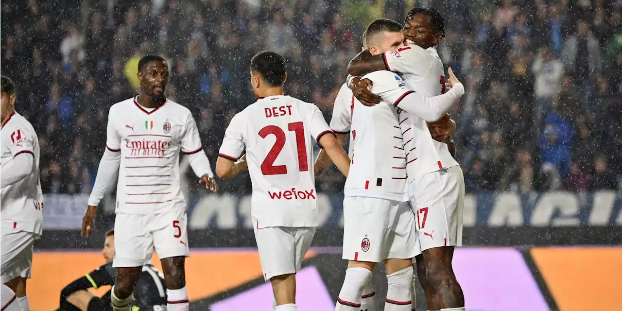 Empoli-Milan 1-3: Leao da urlo, Pioli la vince in extremis