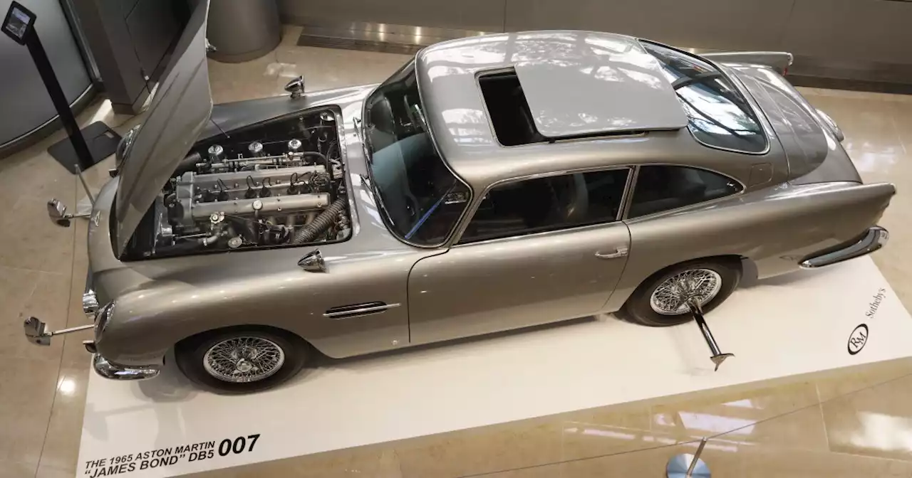 No Time to Die Aston Martin sells for over $3.2 million at charity auction