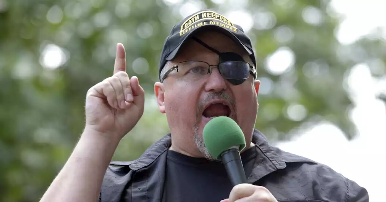 Trump at center of Oath Keepers novel defense in Jan. 6 case