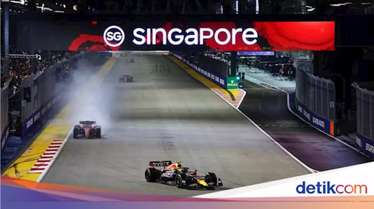 F1 GP Singapura: Sergio Perez Juara, Verstappen Gagal Kunci Titel