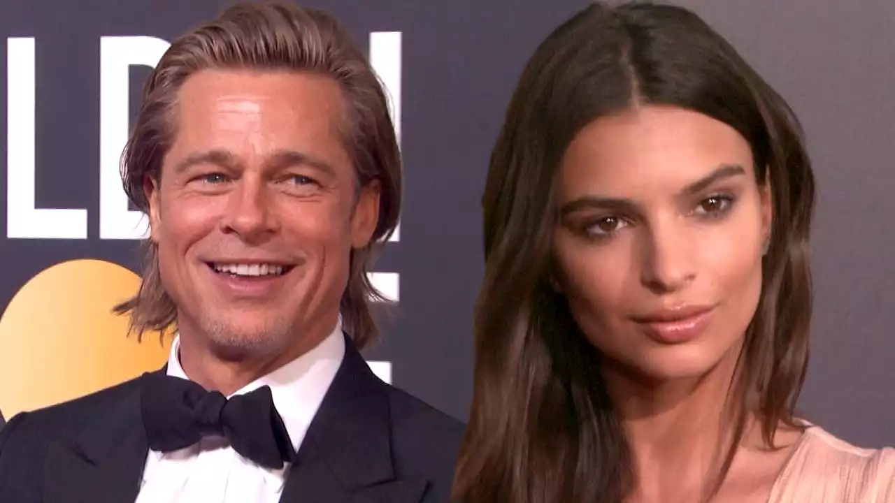 Brad Pitt and Emily Ratajkowski Are 'Having a Good Time,' Source Says