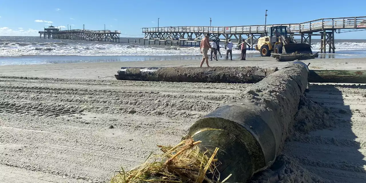 PHOTOS: Hurricane Ian causes significant damage, pier collapse in Myrtle Beach