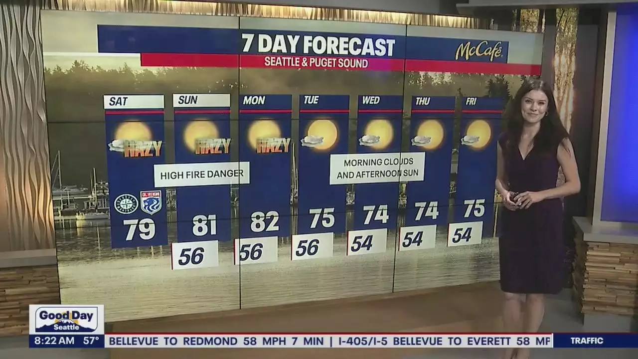 Sizzling first weekend of October in Seattle