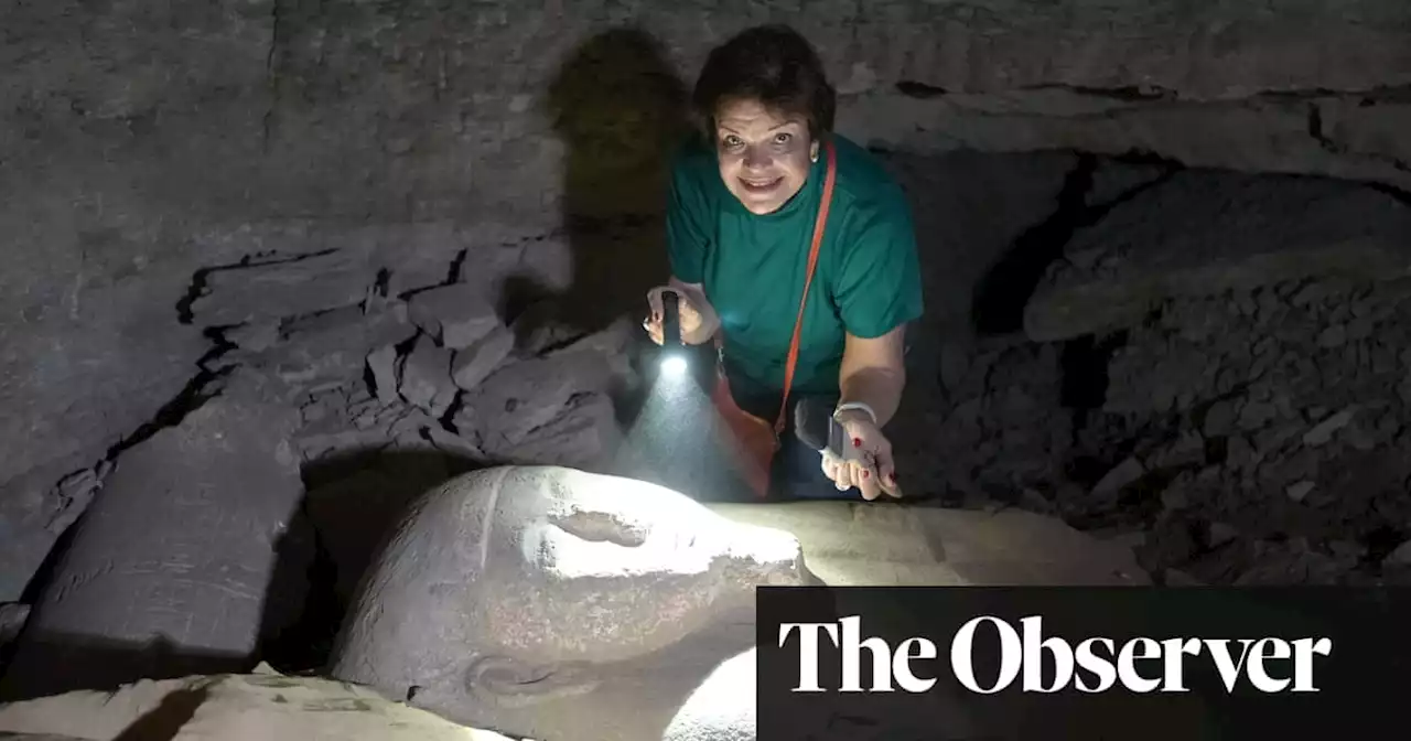 Archaeologists hail ‘dream discovery’ as sarcophagus is unearthed near Cairo