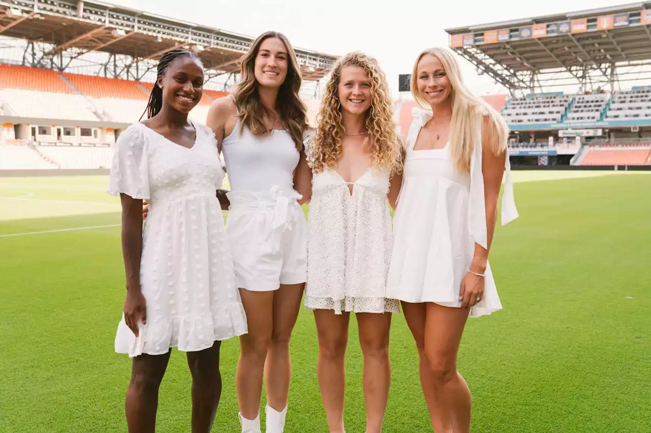 Four weddings and the playoffs: These Houston Dash players are also brides-to-be