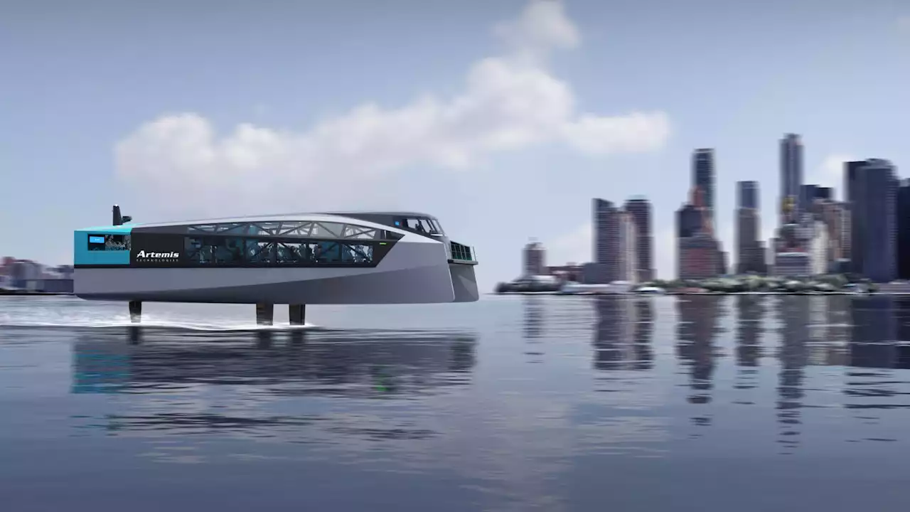 World's ‘most advanced’ zero-emissions electric passenger ferry plan unveiled