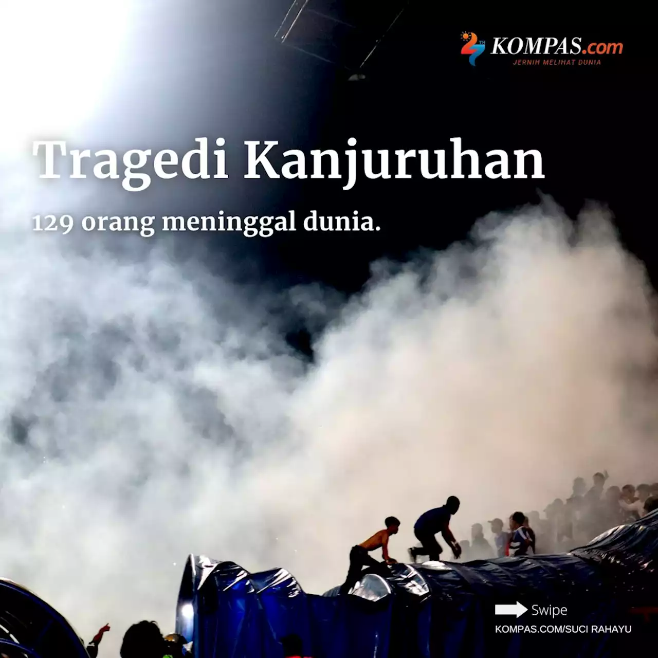 Tragedi Kanjuruhan Arema FC: 127 Korban Jiwa, Mobil Terbakar, Liga 1 Berhenti Halaman 4 - Kompas.com