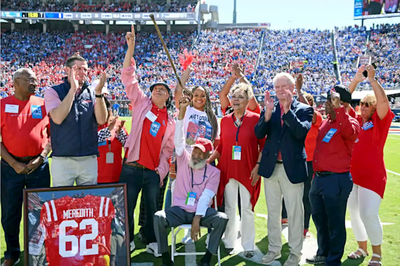 Ole Miss honors James Meredith 60 years after integration